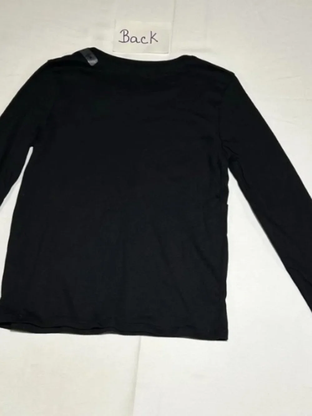 Children's Place Girls Medium 7/8 Black Skeleton Glow in Dark Top Halloween